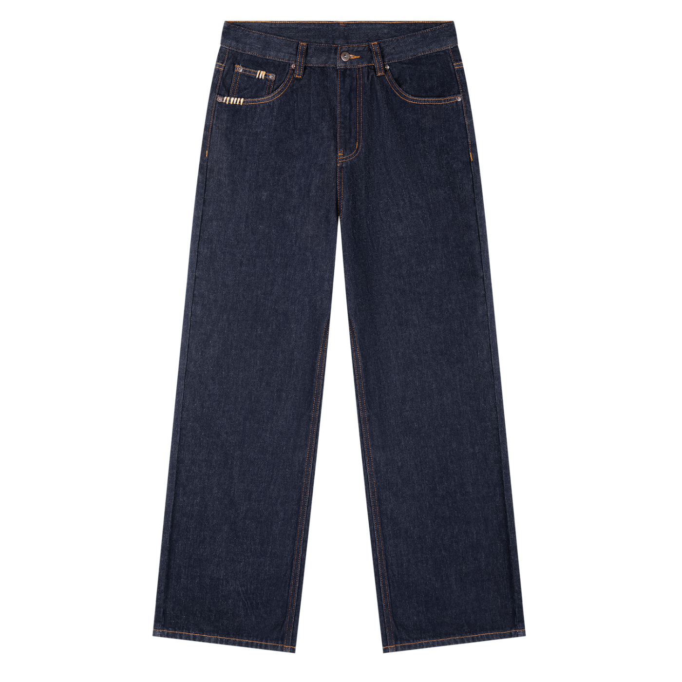Ricalala Heavyweight Straight Leg "Stranger" Jeans