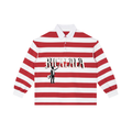 Ricalala "RMPC" Color Block Stripe Polo Shirt