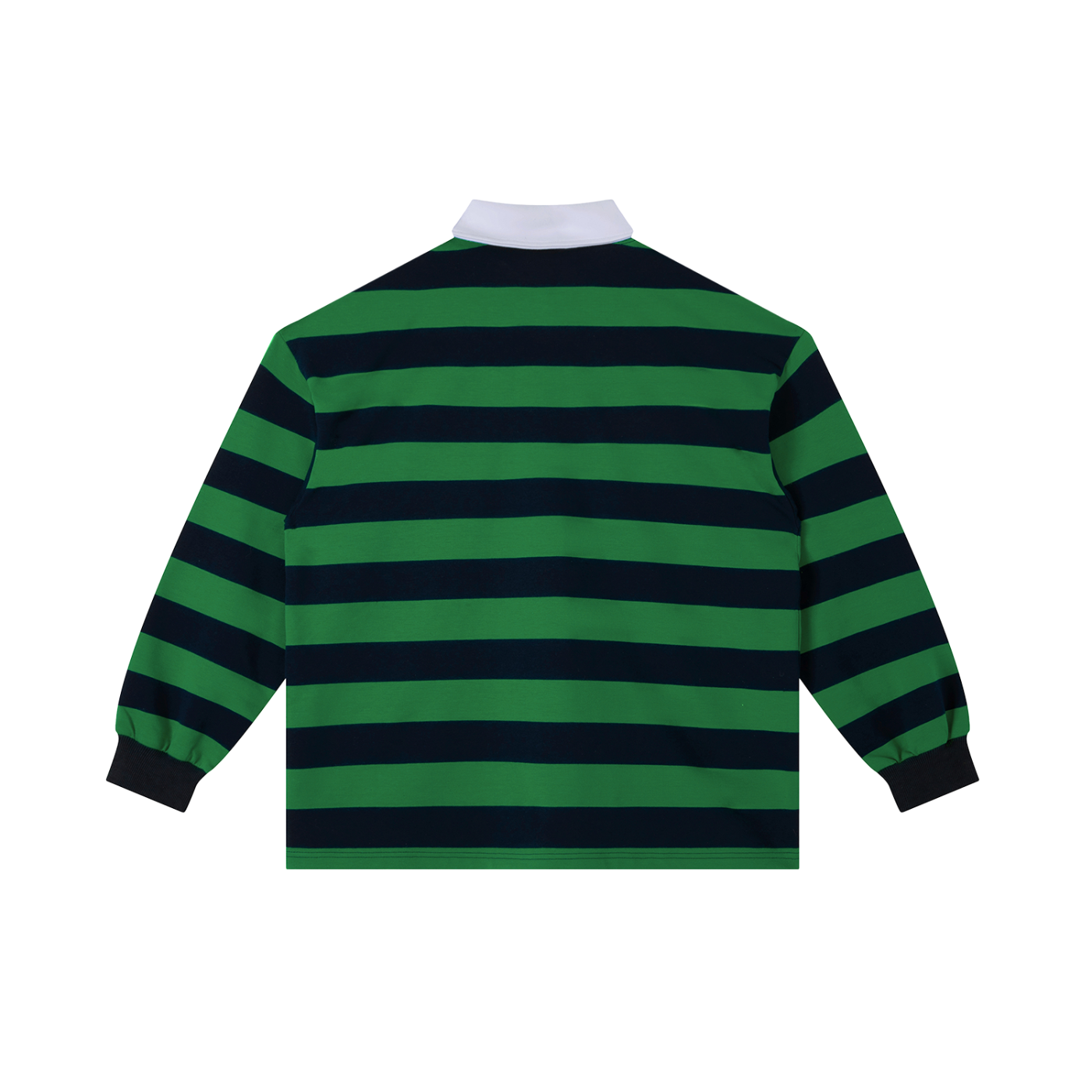 Ricalala "RMPC" Color Block Stripe Polo Shirt