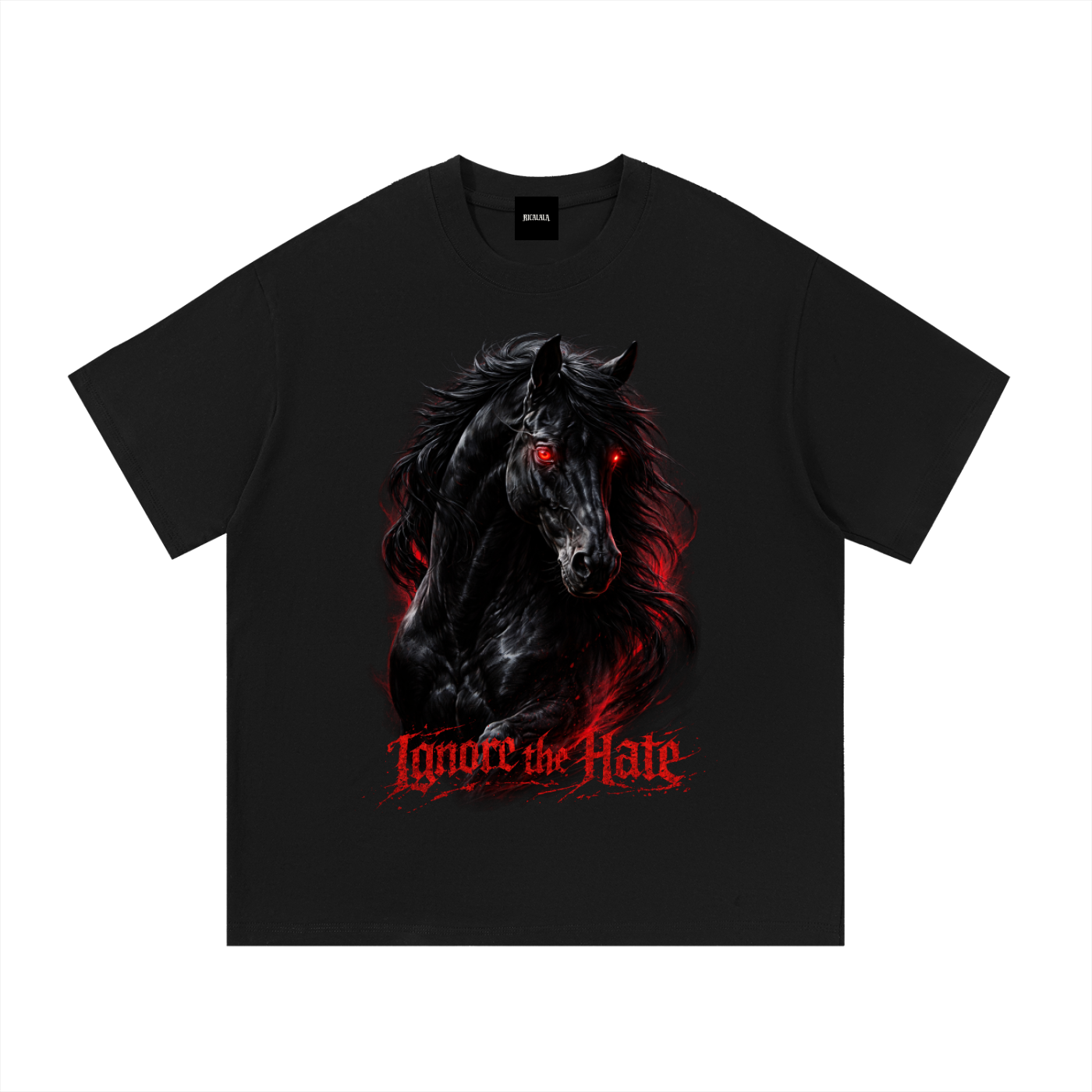 Ricalala Ignore the hate 100% Cotton T-Shirt