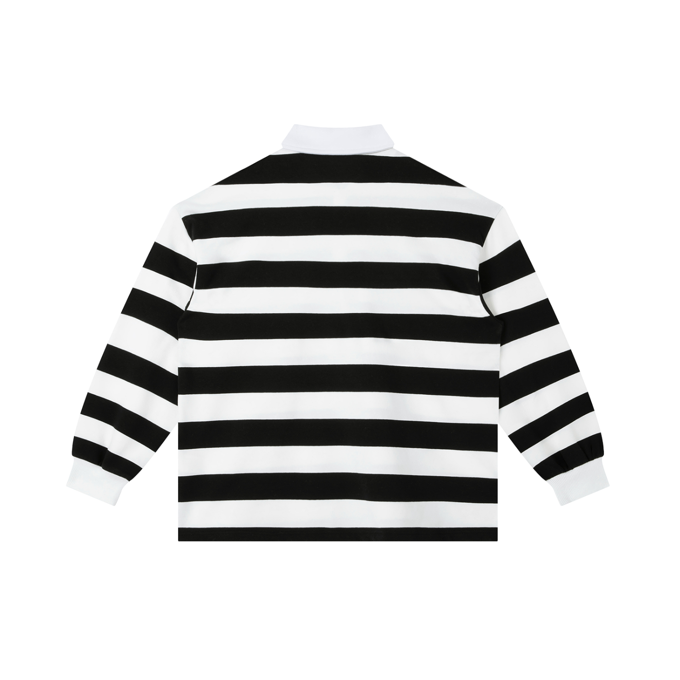 Ricalala "RMPC" Color Block Stripe Polo Shirt