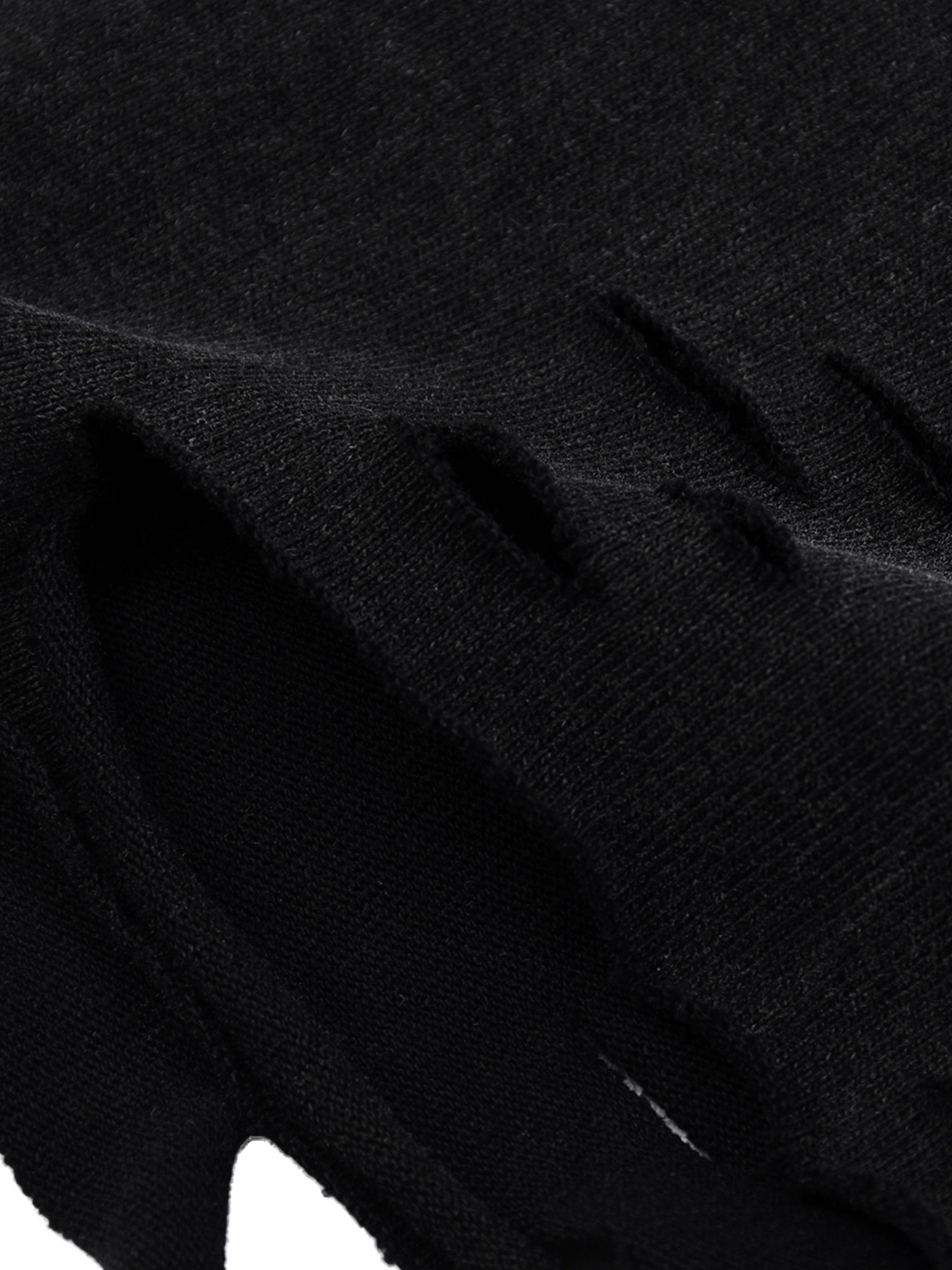 Ricalala all BLK Snow Washed Tank Top