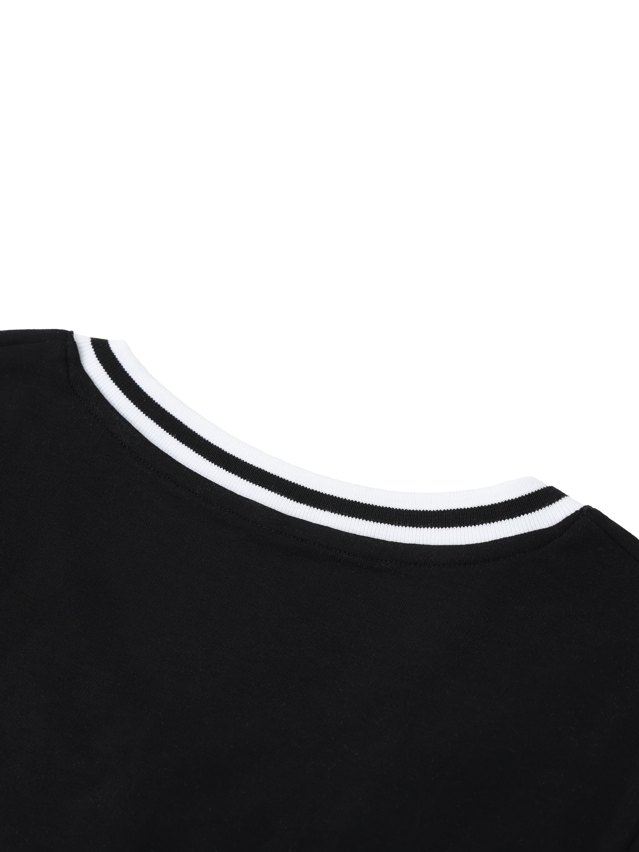 Women's "Puertorico" Ricalala V-Neck Crop T-Shirt